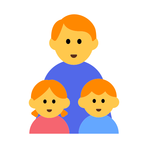 👨‍👧‍👦 Family: Man & Girl & Boy