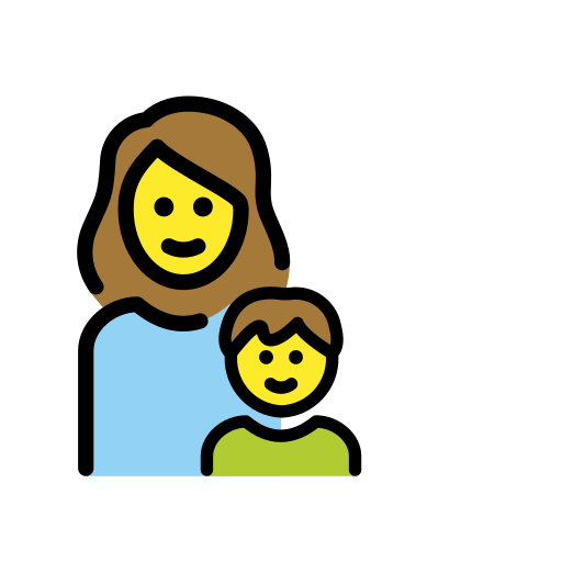 👩‍👦 Family: Woman & Boy
