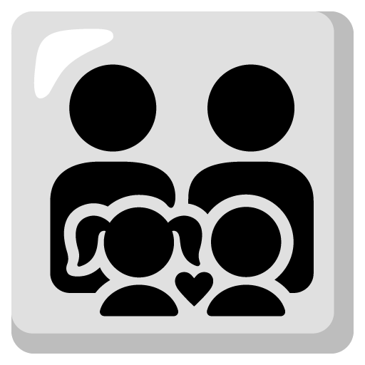 👨‍👨‍👧‍👦 Family: Man & Man & Girl & Boy