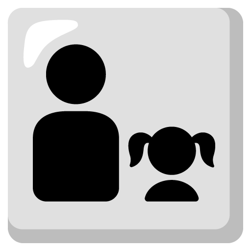 👨‍👧 Family: Man & Girl