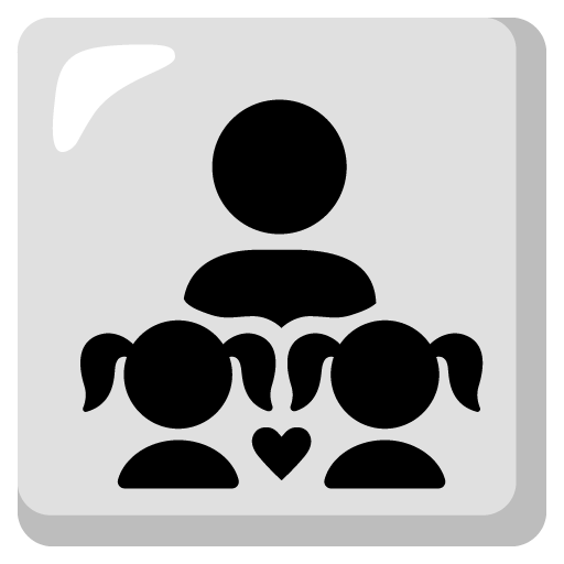 👨‍👧‍👧 Family: Man & Girl & Girl