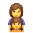 👩‍👧 Family: Woman & Girl