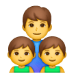 👨‍👦‍👦 Family: Man & Boy & Boy