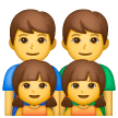 👨‍👨‍👧‍👧 Family: Man & Man & Girl & Girl