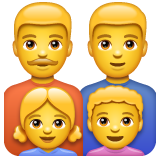 👨‍👨‍👧‍👦 Family: Man & Man & Girl & Boy