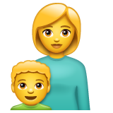 👩‍👦 Family: Woman & Boy