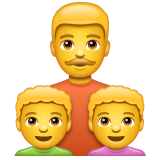 👨‍👦‍👦 Family: Man & Boy & Boy