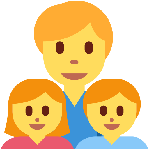 👨‍👧‍👦 Family: Man & Girl & Boy