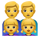 👨‍👨‍👧‍👧 Family: Man & Man & Girl & Girl