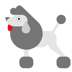 🐩 Un caniche