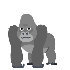 🦍 Un gorilla