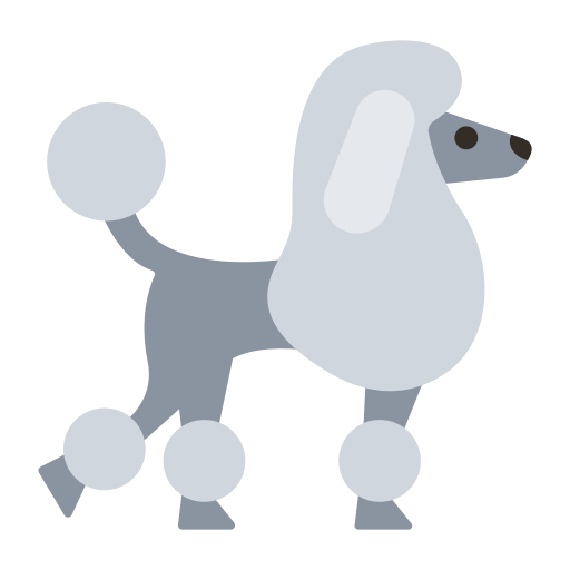 🐩 Un caniche