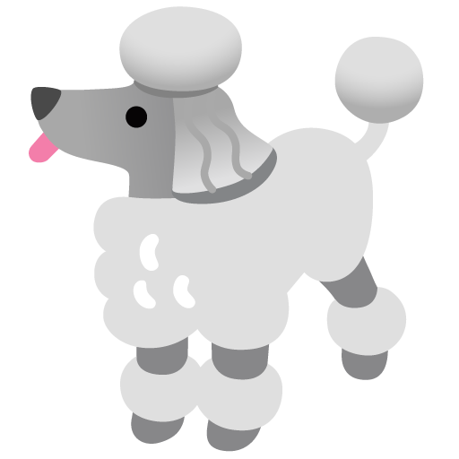 🐩 Un caniche