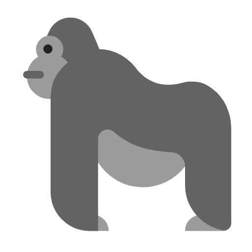🦍 Un gorilla