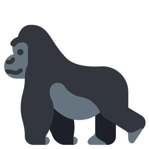 🦍 Un gorilla