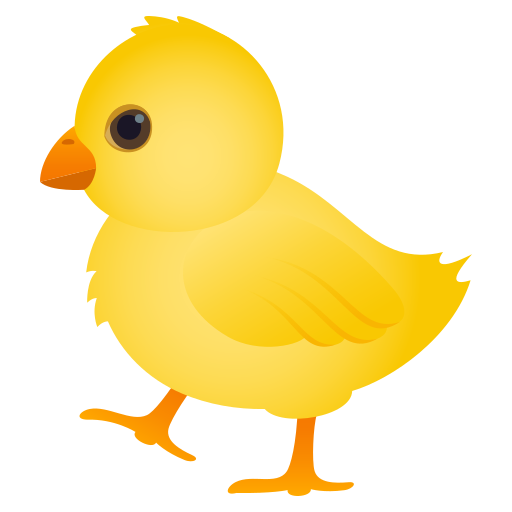 🐤 Left-Facing Baby Chick