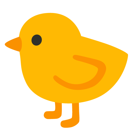 🐤 Left-Facing Baby Chick