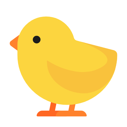 🐤 Left-Facing Baby Chick